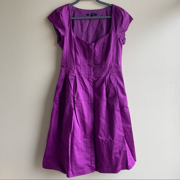 Nanette Lepore Le Cirque Cap Sleeve A-Line Dress Sz. 6 - Picture 2 of 16